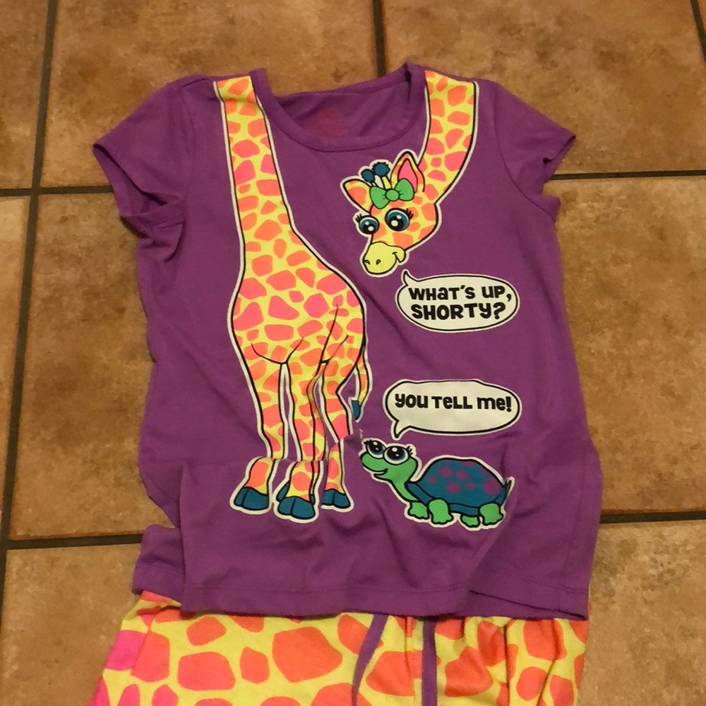 Girl’s Purple Justice pajamas
